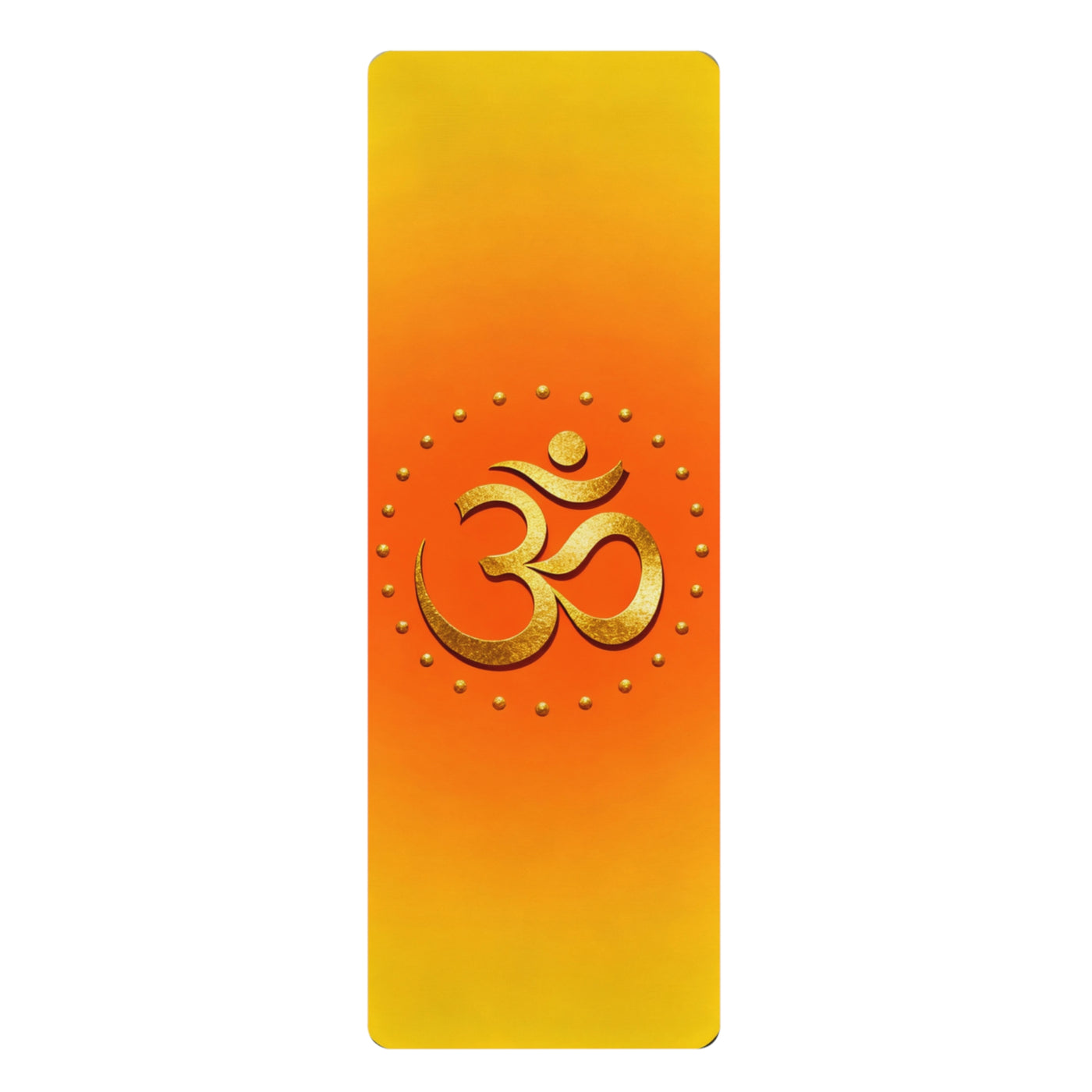 Premium Om (AUM) Symbol Yoga Mat - Align with Cosmic Vibration through Sacred Om