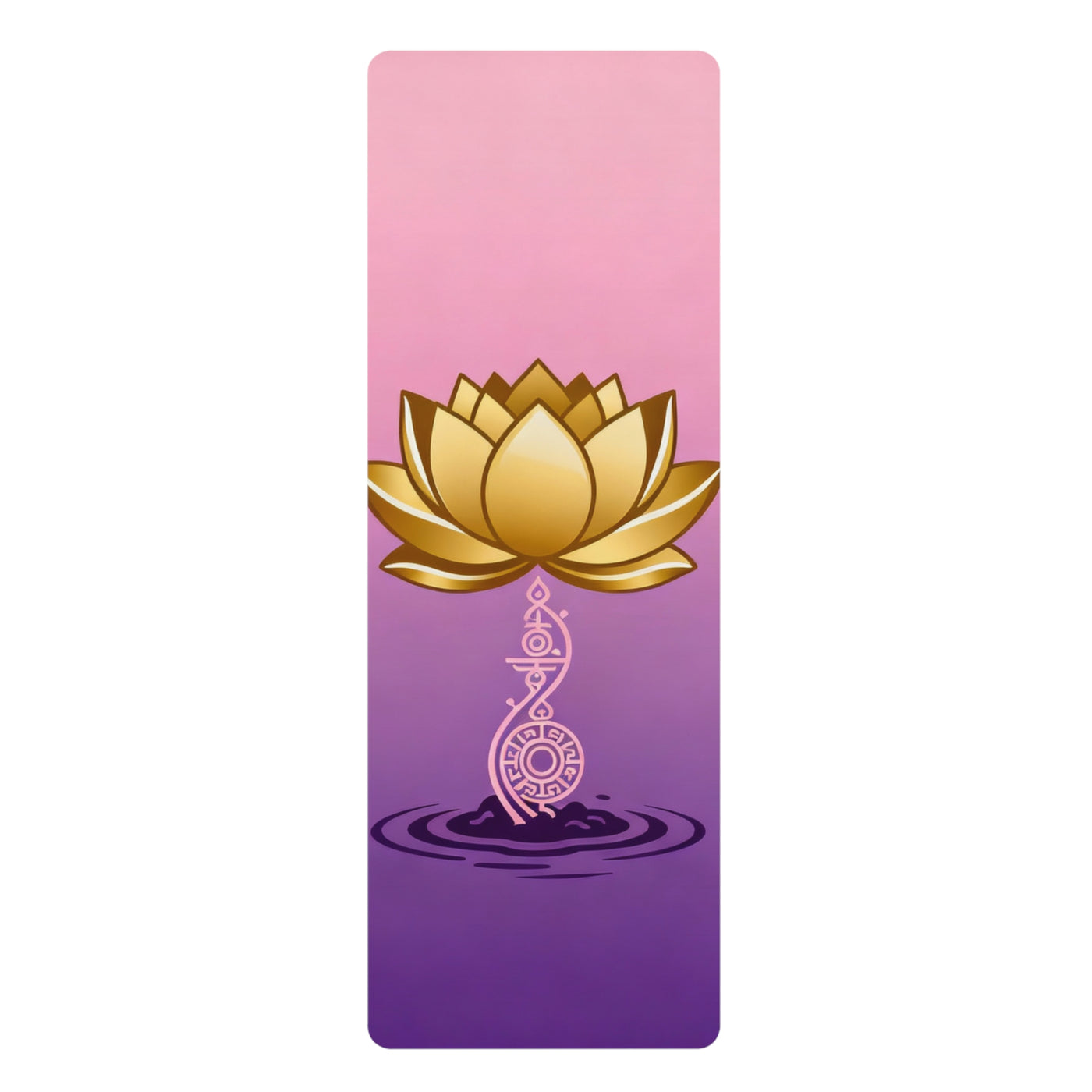 Premium Lotus Flower Yoga Mat - Rise to Enlightenment with Sacred Lotus Power