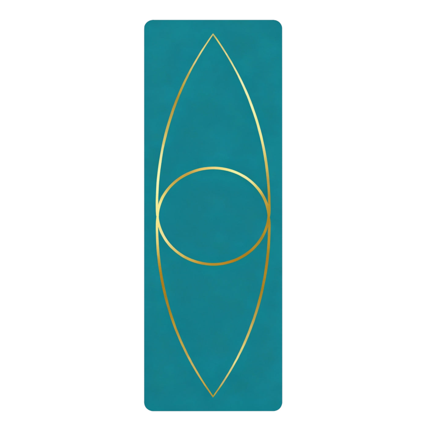 Premium Vesica Piscis Yoga Mat -  Unite Dualities with Sacred Vesica Piscis Power