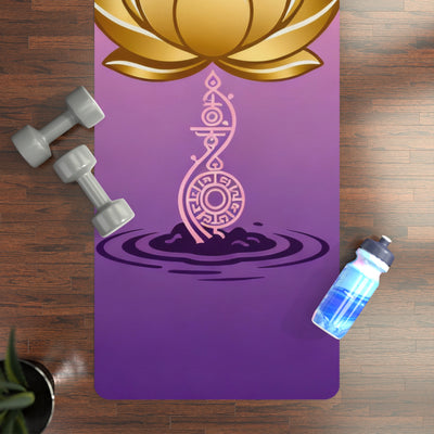Premium Lotus Flower Yoga Mat - Rise to Enlightenment with Sacred Lotus Power