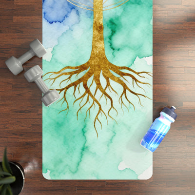 Tree Of Life Yoga Mat - Connect Heaven & Earth with Sacred Tree of Life Energy