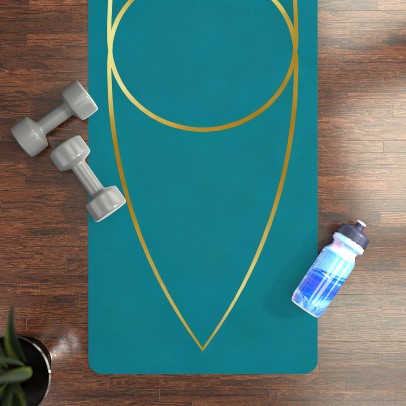 Premium Vesica Piscis Yoga Mat -  Unite Dualities with Sacred Vesica Piscis Power