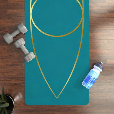 Premium Vesica Piscis Yoga Mat -  Unite Dualities with Sacred Vesica Piscis Power