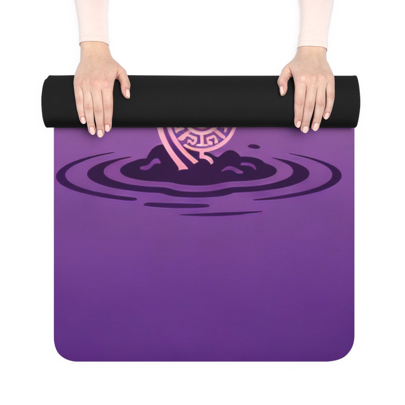 Premium Lotus Flower Yoga Mat - Rise to Enlightenment with Sacred Lotus Power